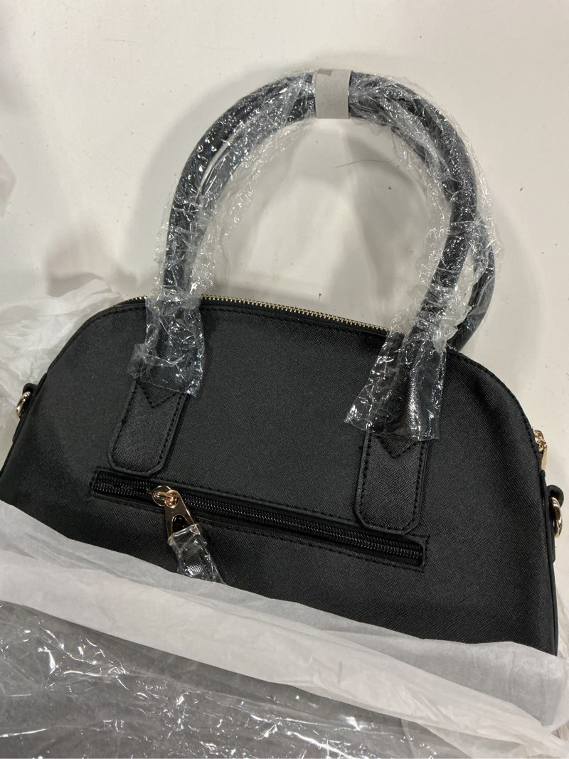 Condition photo showing Good Condition for vegan black womens small purse