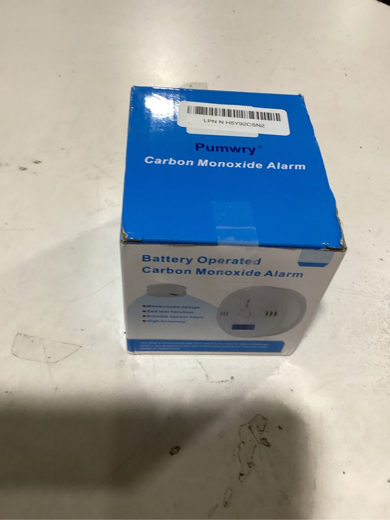 3 Pack Carbon Monoxide detectors,co Detector,Carbon Monoxide Alarm,co2 Detector Battery Powered with