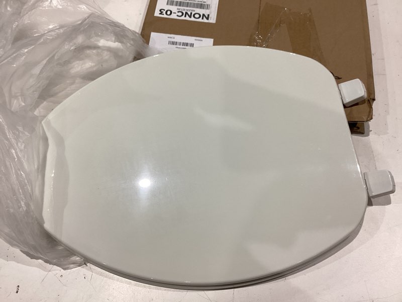 Condition photo showing Good Condition for bemis 170 durable plastic toilet seat, elongated, white