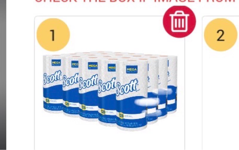 Scott Kitchen Roll Towels  11 x 8.75  128/Roll  20 pcs 