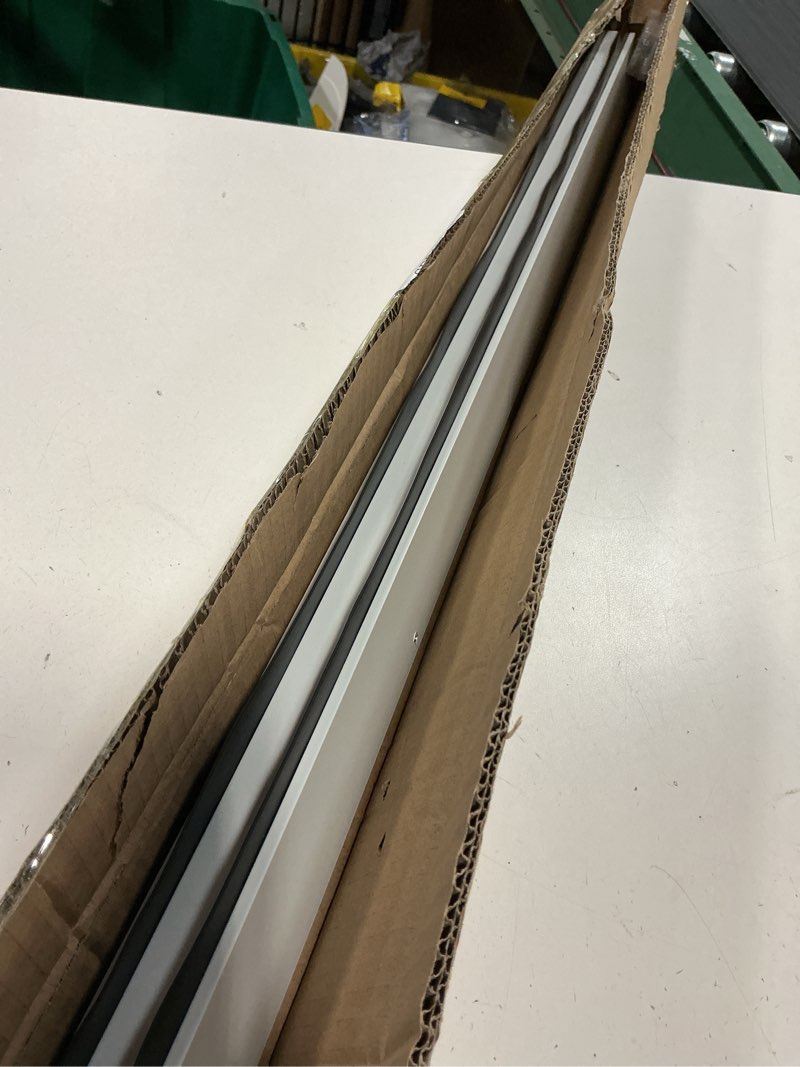 Condition photo showing Good Condition for 1 Pack 1" x 35.5" Storm Door Sweep Replacement Bottom Sweep Aluminum Expander for 1" Thickness Security Storm Door Weatherstripping(White) 35.5" White 1