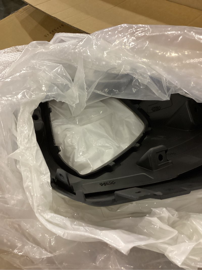 primered front bumper cover fascia