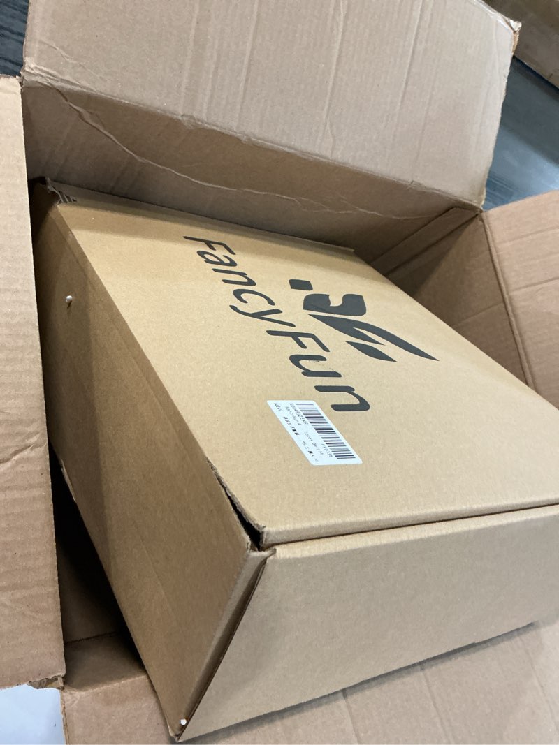 Condition photo showing New/Like New for 4 Pieces Mrs Claus Costume for Women, Adult Santa Costumes Claus Dress Christmas Outfit with Hooded Cape Gloves Belt XX-Large