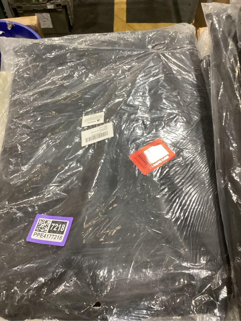 Condition photo showing New/Like New for apetsplanet dog car seat cover for back seat hard bottom - waterproof backseat extender for dogs - pet hammock for car, truck, suv - protector bed with mesh window & storage - black, no door covers black - no door covers