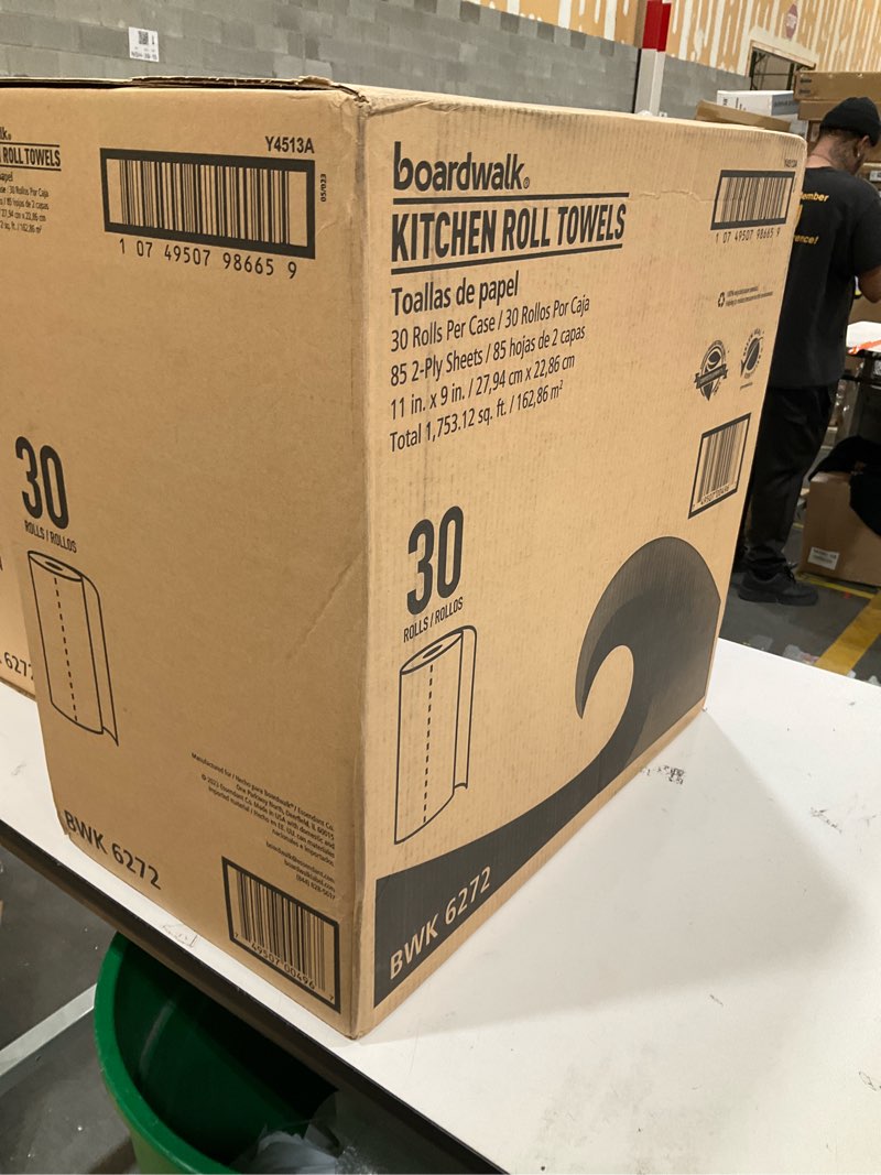 Condition photo showing item condition for Boardwalk Paper Towels 2-ply 85 Sheets/Roll 30 Rolls/Pack (BWK6272)