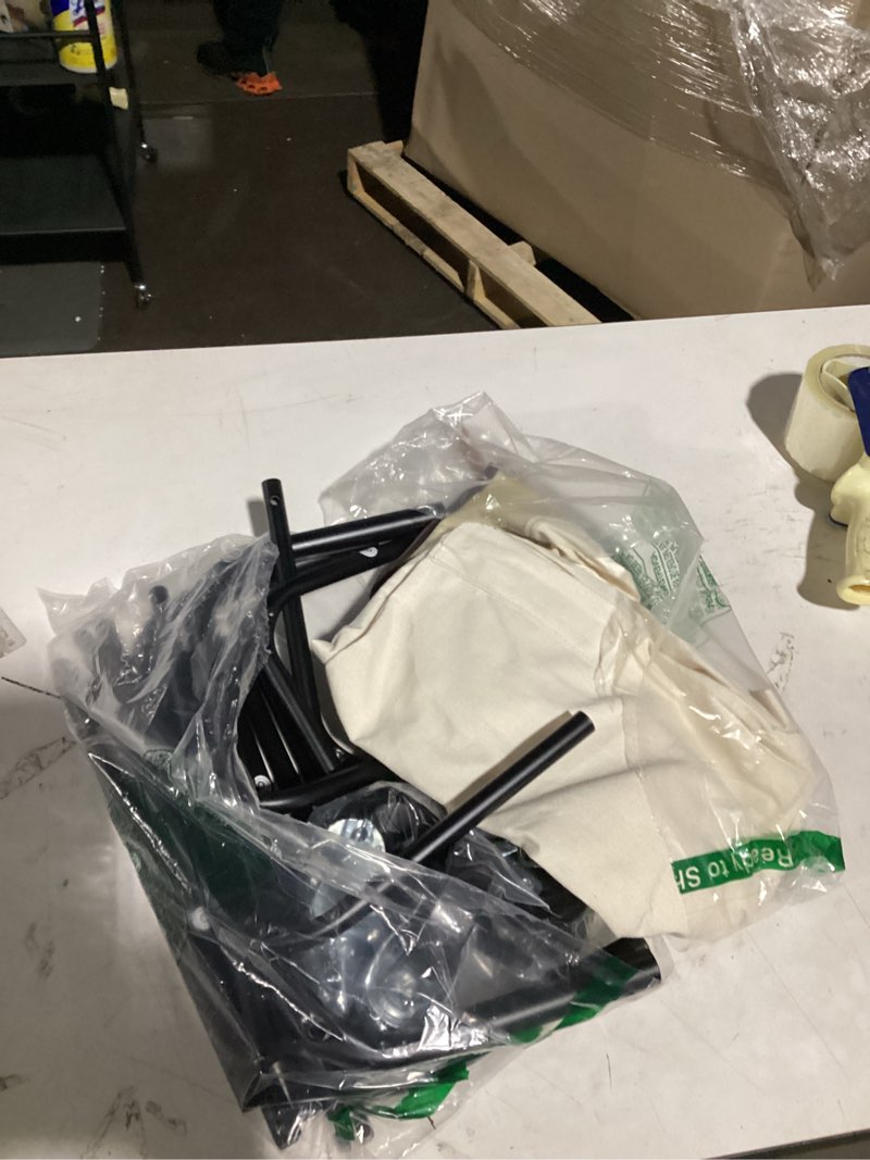 Condition photo showing Good Condition for StorageWorks 160L Laundry Basket with Wheels, Large Rolling Hampers for Clothing Organizer, Dirty Clothes Basket for Hotel, Home, Closet, Dorm, Beige Beige 160L