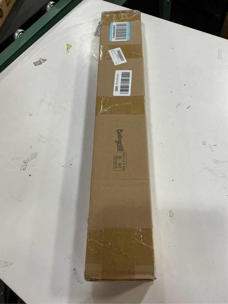 Condition photo showing New/Like New for 1 Set Peel and Stick Door Moulding Kit 3-Layer Premade Door Panels Molding Trim Self Adhesive 3D Trim for Mirror Window Frame Decor (Top 9"x34.6" Bottom 9" X 25.4") Top 9"x34.6" Bottom 9" X 25.4" 1