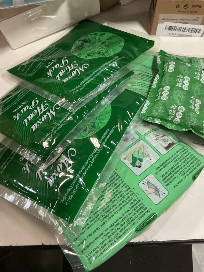 Condition photo showing Good Condition for K.S. Choi Corp Heat Packs Hand Body & Feet Warmers Large Size (5" x 4") Stays Warm for 12+ Hours (10 Warmers with Each Order) Great for Menstrual Pain Relief