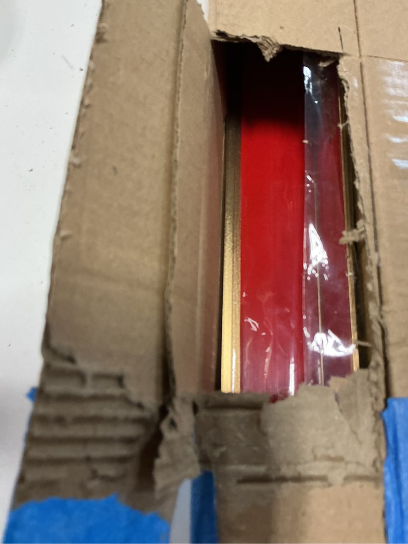 Condition photo showing New/Like New for 2pcs 48" gold metal corner protectors, aluminum self adhesive corner guards, metal wall edge protector strip, furniture corner protectors, edge trim for cabinets and kitchen islands(1.6"x1.6") 2pcs 48"x1.6"x1.6" gold