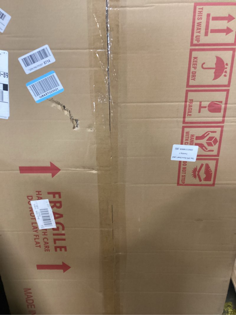 Condition photo showing New/Like New for lavie home 24 x 48 picture frame, large poster frame with high definition plexiglass, horizontal or vertical wall gallery poster frames suitable for photos, artworks, posters,puzzle, black 1pc 24x48 black
