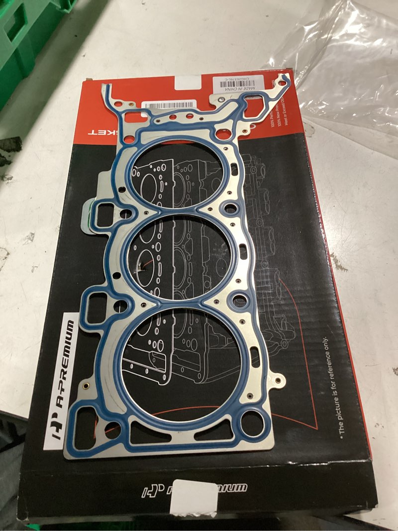 Condition photo showing As Is for unsure vehicle fit        a-premium v6 3.5l right engine cylinder head gasket compatible with ford f-150 15-17, explorer 11-19, fusion, edge, taurus, taurus x, flex & lincoln mkx, mkz & mazda cx-9 & mercury sable, passenger