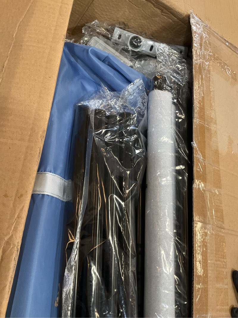 Condition photo showing Good Condition for cozibb baby playpen with mat, 71" × 59" extra large playpen for toddler, baby playard with breathable mesh, fence play & sleep area for indoor & outdoor blue