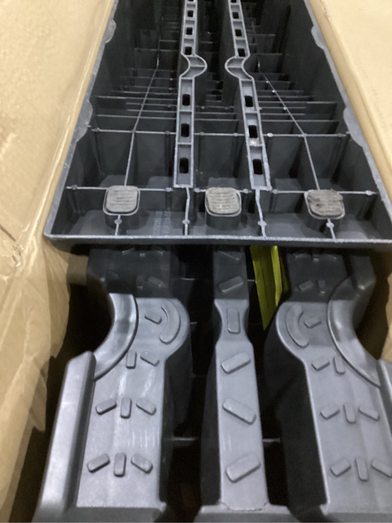 Condition photo showing As Is for maxxhaul 50947 lift stackable vehicle car ramp 6500 lbs capacity per pair 3250 lbs per ramp 2 pack