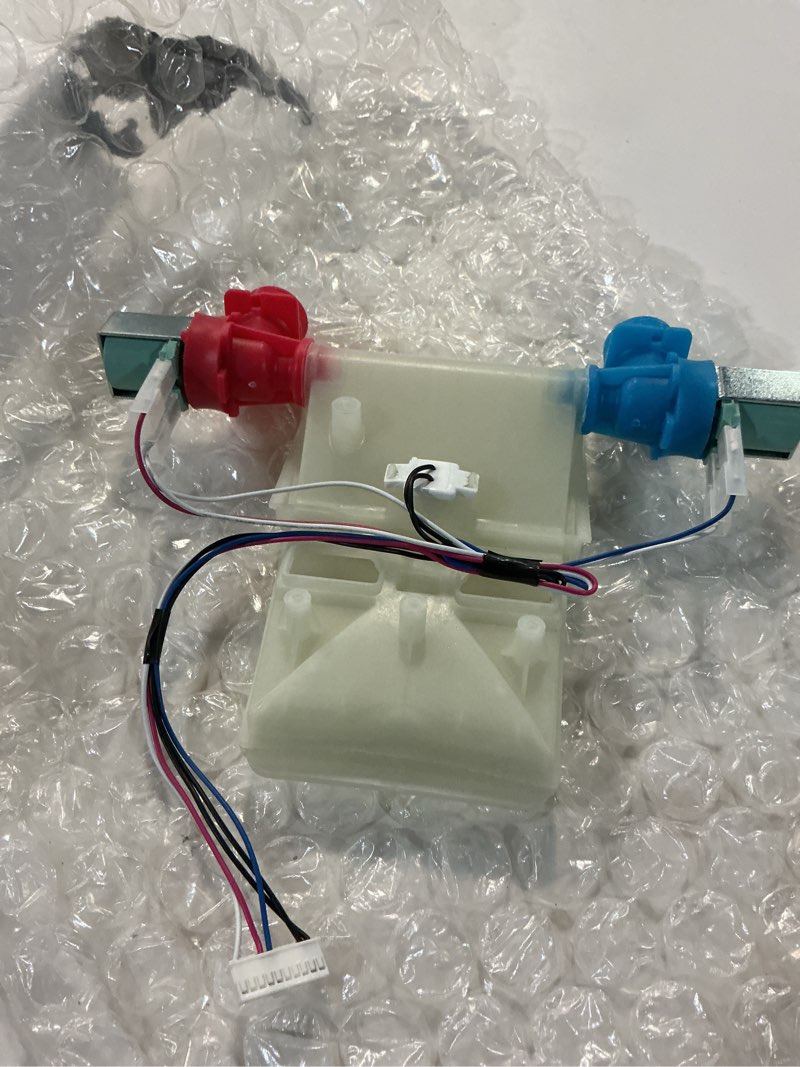 Condition photo showing Good Condition for upgrade w11101906 w11210463 washer water inlet valve fit for whirlpool amana maytag roper w10869803 w10701461 w10883458 ap6329219 w11038696 ntw4516fw3 ntw4516fw4 ntw4655ew1 ntw4665gw0 by techecook