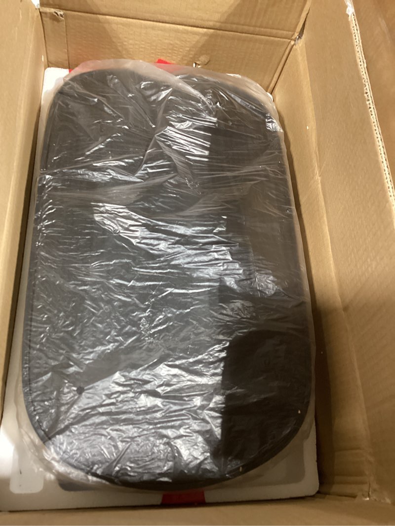 Condition photo showing Good Condition for merach vibration plate exercise machine, curved vibration plate for lymphatic drainage weight loss, vibrating plate with real-time calorie tracking on led display, workout equipment for home women men black