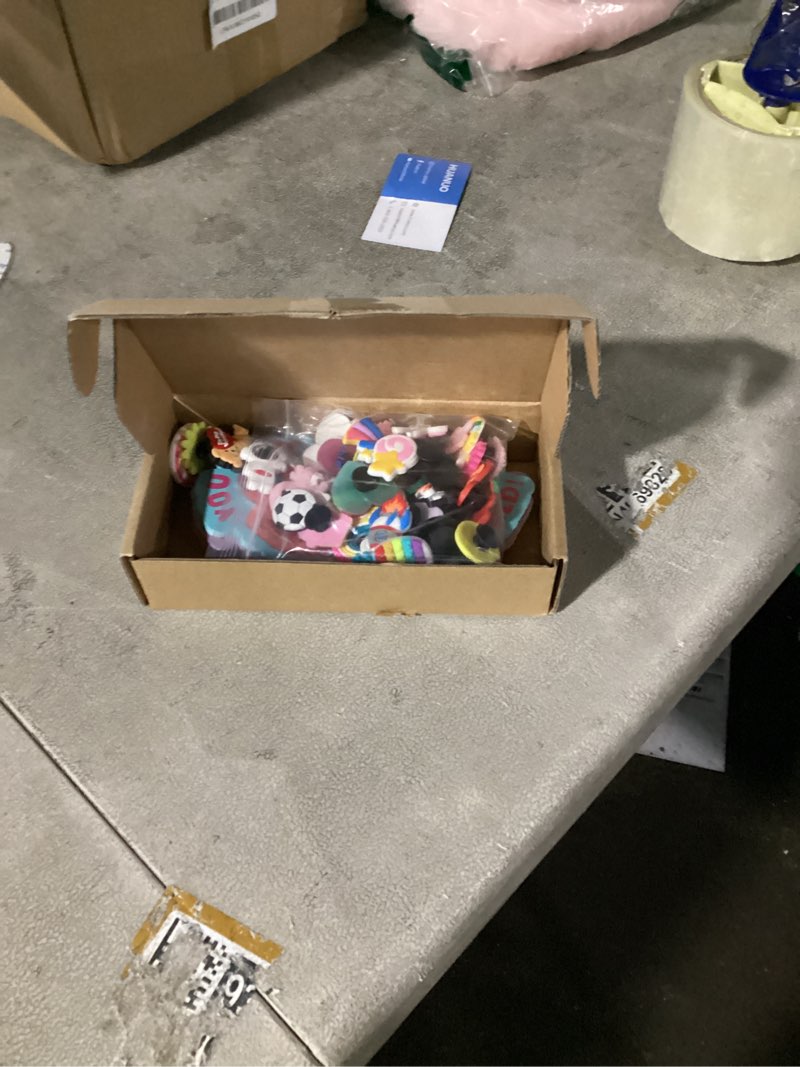 Condition photo showing Good Condition for Valentines Day Cards for Kids School - Valentines Gifts for Kids - 36 Valentine Cards with Shoe Charms Bulk - Funny Valentine Exchange Card for Boys Girls Toddler Class Classroom Gift Party Favors