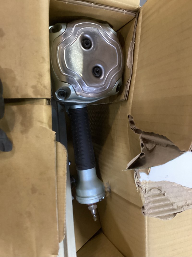 Condition photo showing As Is for metabo hpt 3-1/2-in 30-degree pneumatic framing nailer