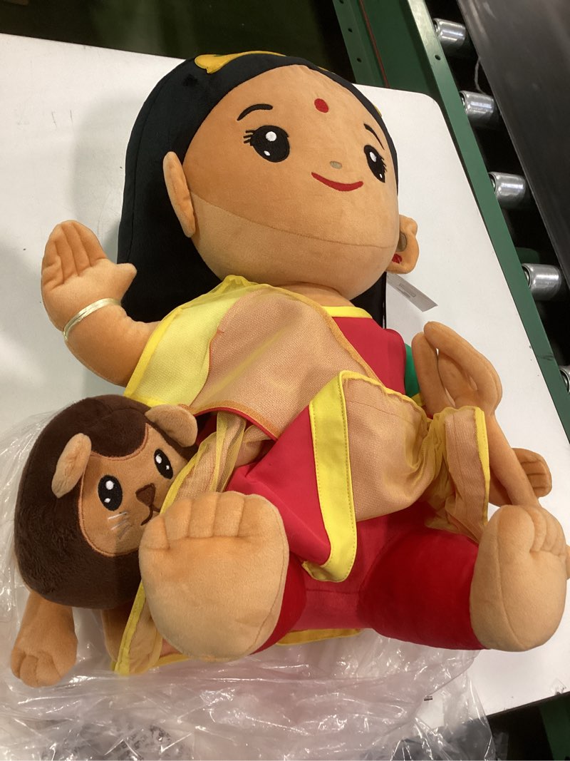 Condition photo showing New/Like New for MODI TOYS Durga Devi (Mega 22") Plush Toy | Ideal for Newborns, Infants, Toddlers, Grandparents | Best for Diwali, Baby Shower, Birthday, Housewarming | Teddy Bear Panda Durga Devi Large