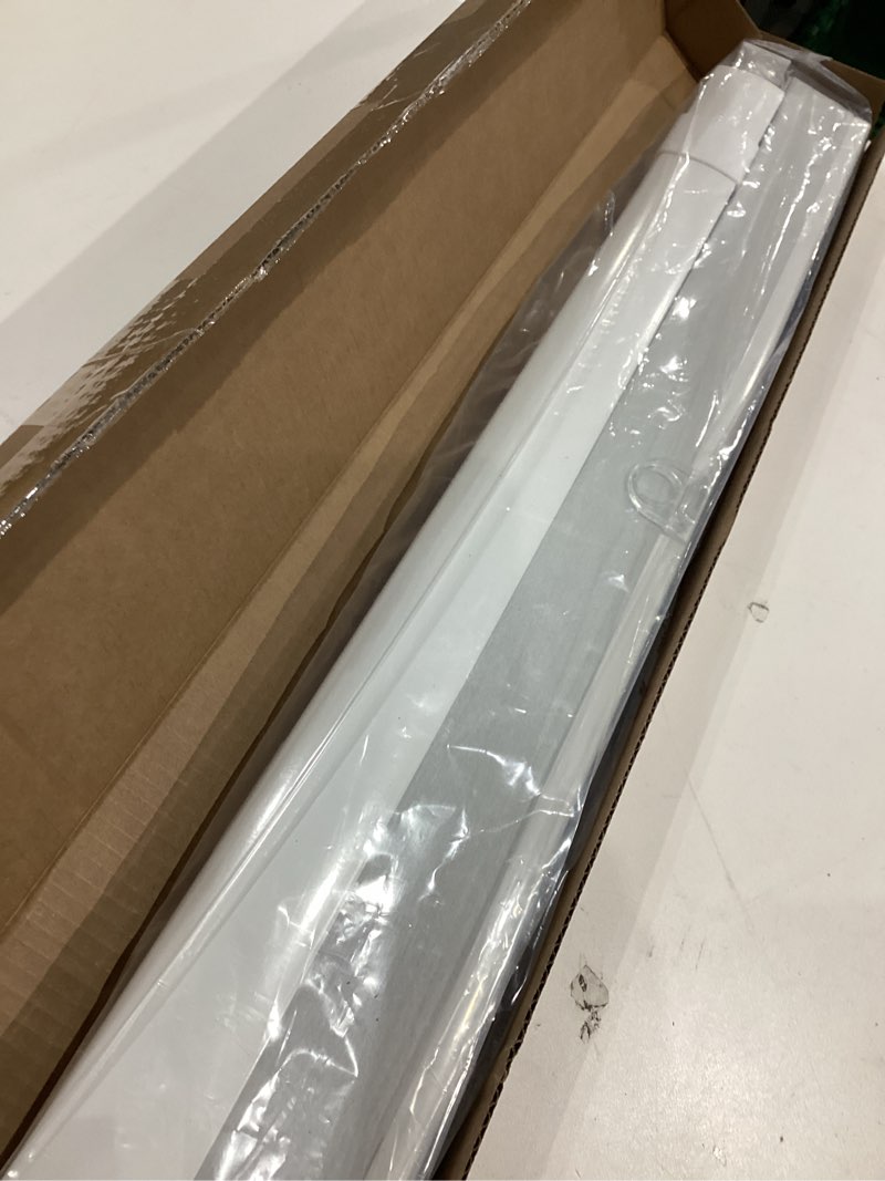 Condition photo showing Good Condition for LazBlinds No Tools No Drill Cordless Cellular Shades, Blackout Light Blocking Honeycomb Shades for Home, Thermal Insulation Blinds for Windows, 28" W x 64" H, White Blackout-white 28" W x 64" H