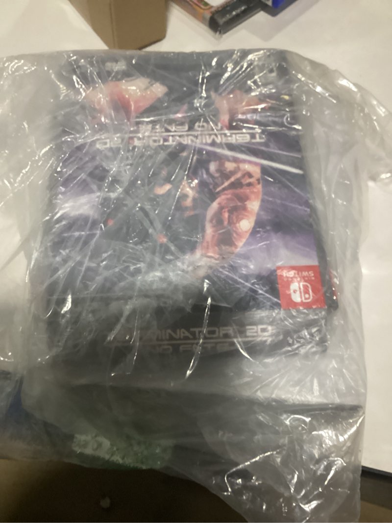 Condition photo showing As Is for terminator 2d: no fate collector's edition - nintendo switch nintendo switch collector's edition