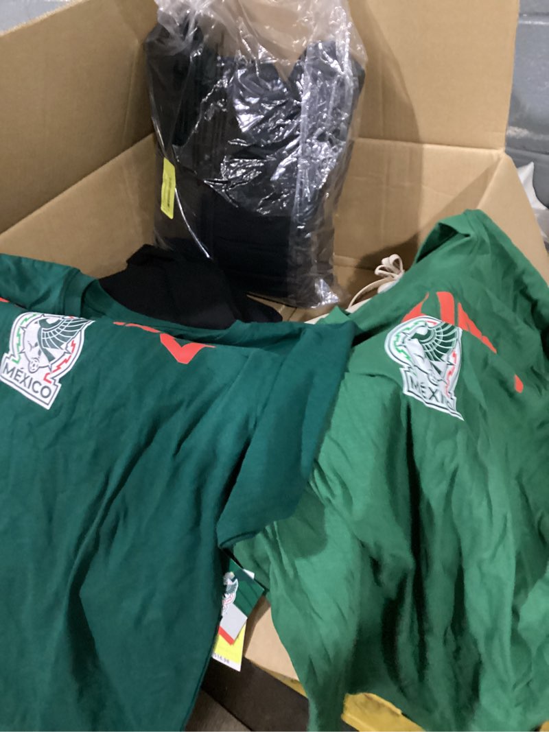 Condition photo showing As Is for assorted clothing
