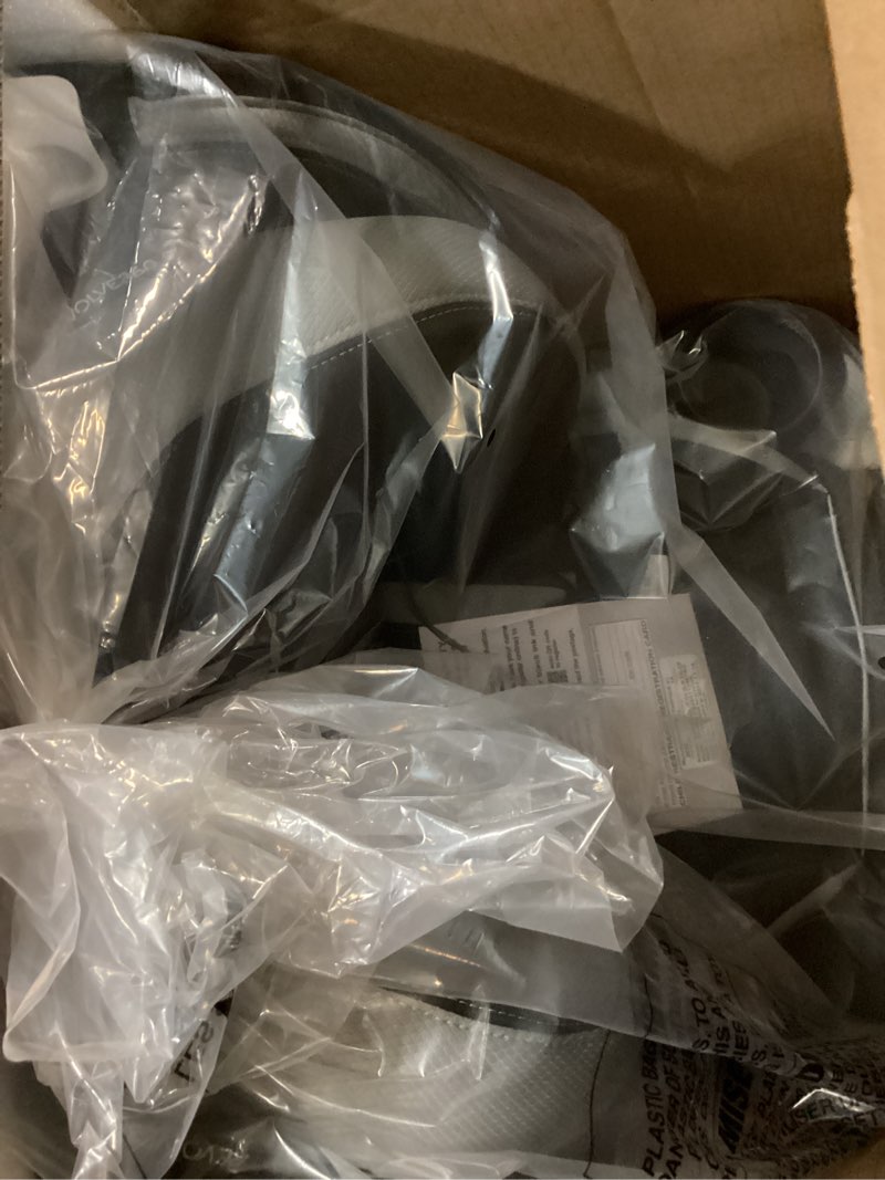 Condition photo showing New/Like New for evenflo revolve360 slim 2-in-1 rotational car seat with quick clean cover (salem black)