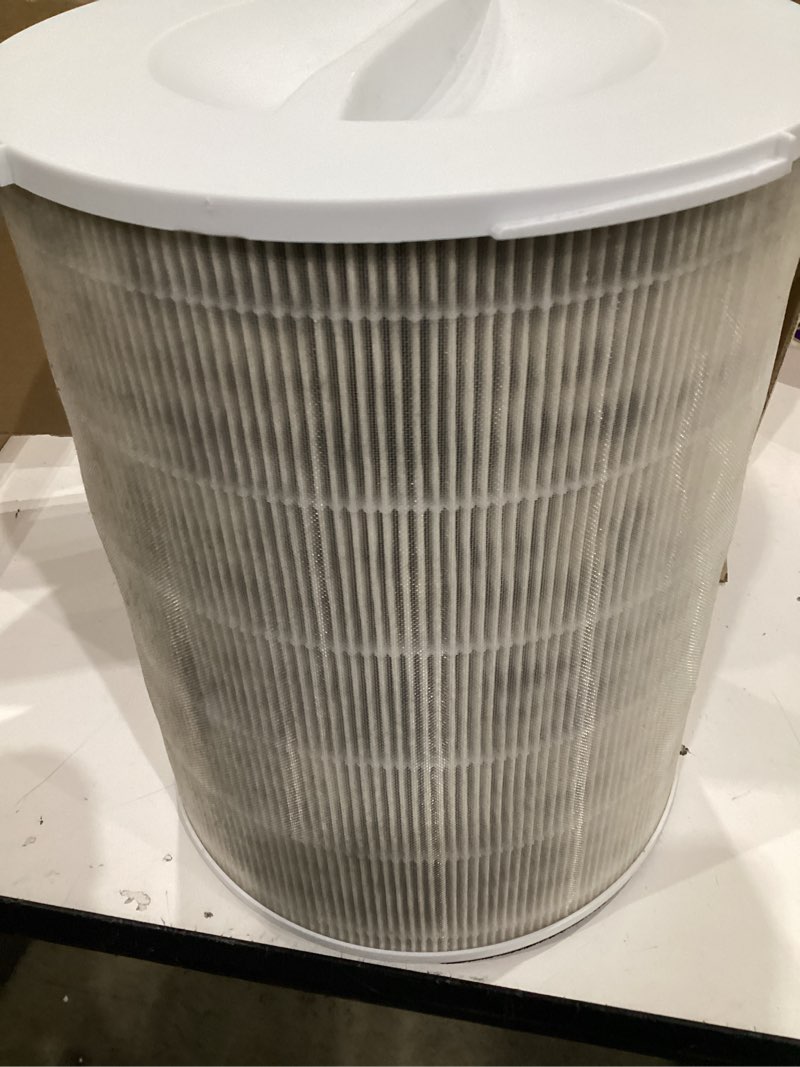 Condition photo showing As Is for air purifier replacement filter, fits kokofit kj510b air purifier, 3-in-1 pre-filter, h13 true hepa filter, particle and activated carbon, white
