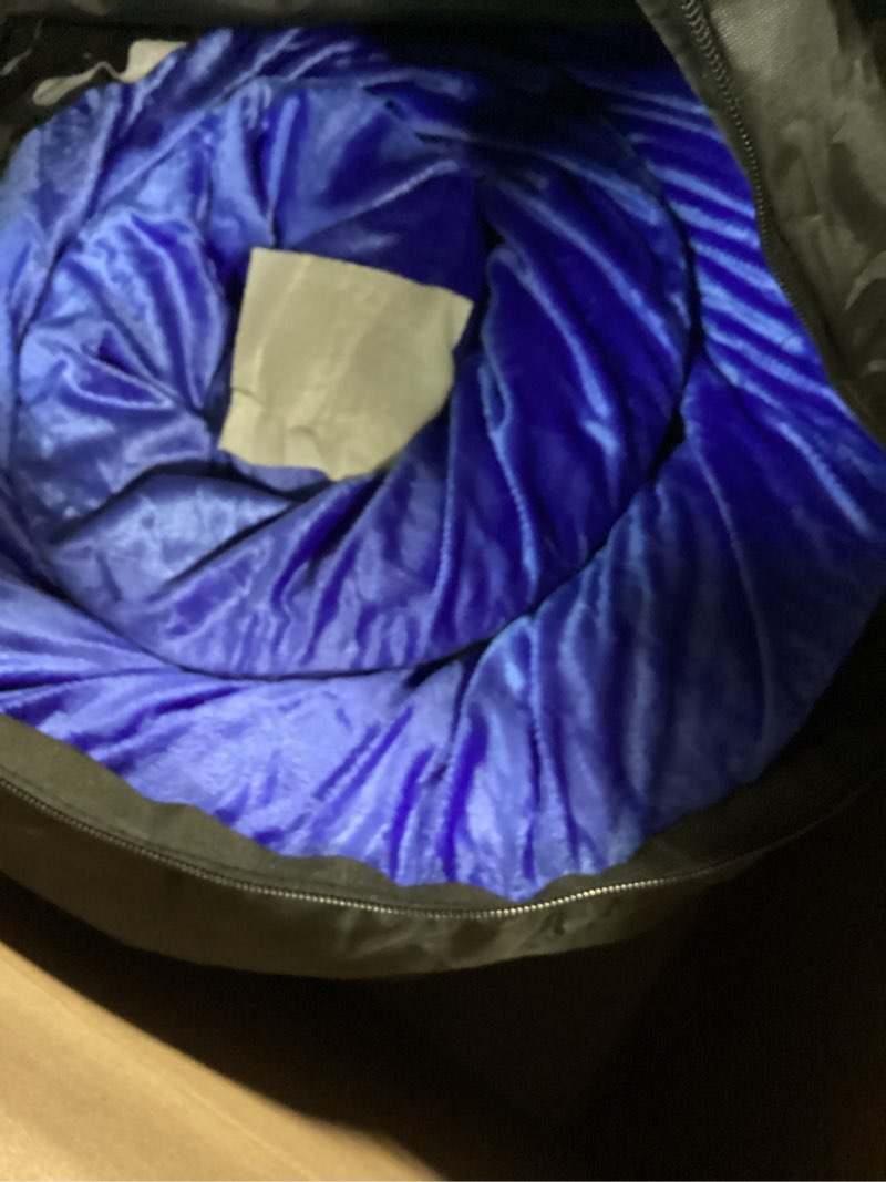 Condition photo showing Good Condition for Extra Thick GAIALOOP 4 INCH Memory Foam Camping Mattress, Roll Up Floor Sleeping Mat Camp Cot Mattress Pad Travel Camping Couch Bed for Guest Adults Side Sleepers Lapis Blue Single: 75*30*4"