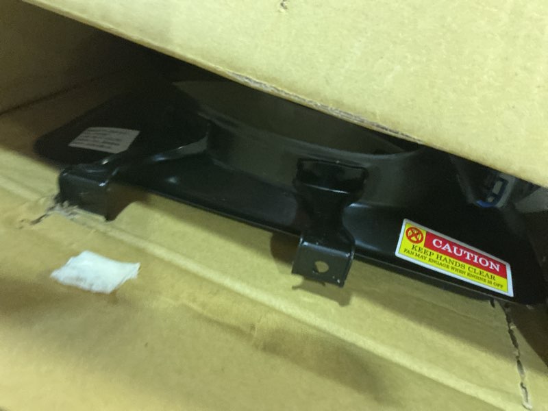 Condition photo showing Good Condition for tyc 601260 compatible with subaru left replacement cooling fan assembly, black