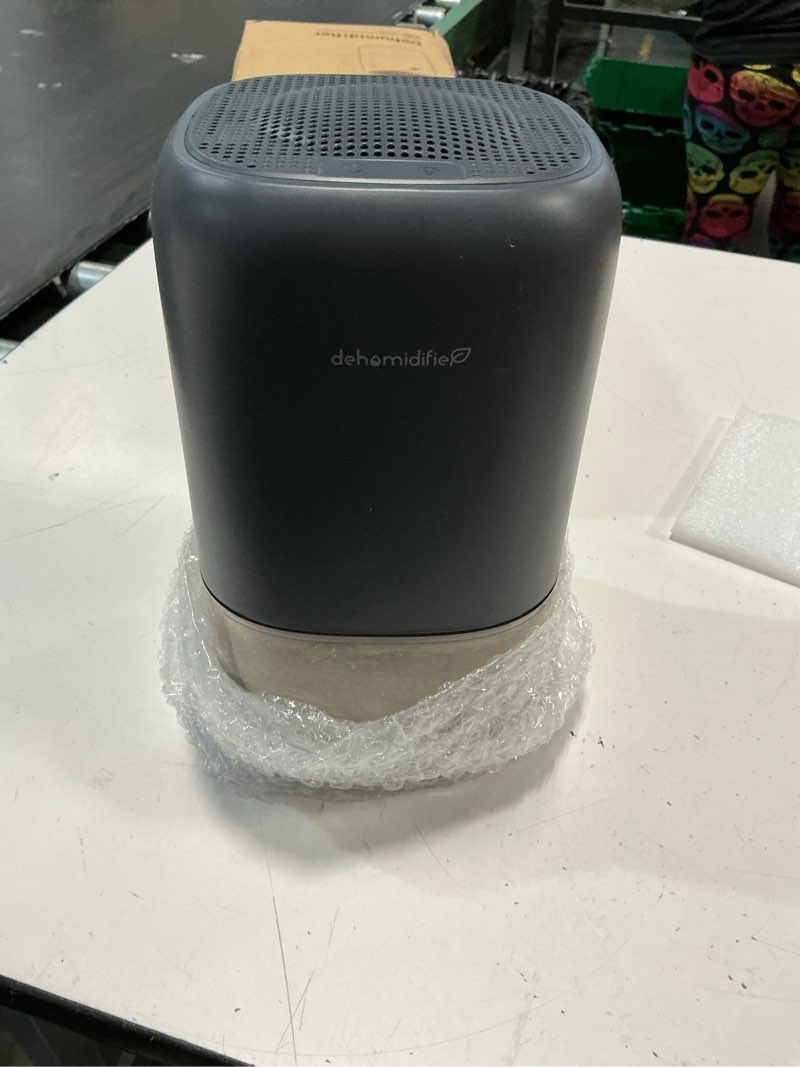 Condition photo showing Good Condition for dehumidifier, 35 oz small dehumidifiers for bedroom for home, quiet with auto shut off, dehumidifiers for bedroom (280 sq. ft), bathroom, rv, closet, grey z-grey medium