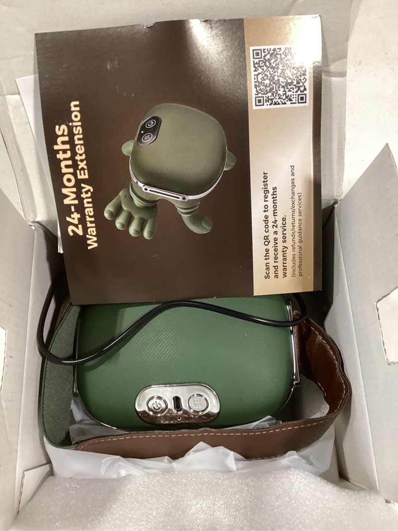Condition photo showing Good Condition for shoulder and neck massager, bionic heated massager, neck massager with fingers, 4d kneading massage, simulates a real palm massage for comfort, relax muscle tension (green)