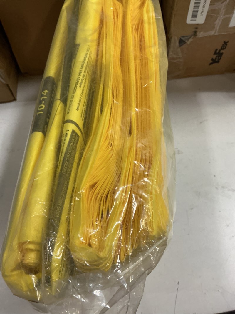 Condition photo showing Good Condition for 10PCS 10-14 Gallon Vacuum Bags for Shop Vac Bags, Disposable Wet Dry Vaccum Collection Bags Replace Part Type I #90672 9067200, Type F #90662 9066200 9066233, VF2005 (Yellow) 10-14 Gallon (10Pcs)