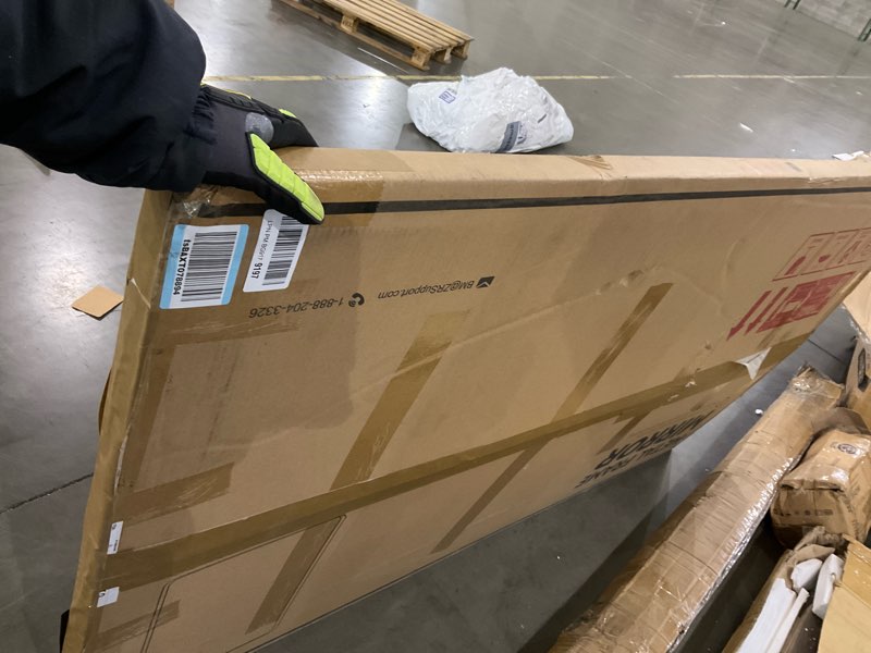 TETOTE 60 x 36 Gold Mirror Brushed Gold Metal Framed Bathroom Mirror, Tempered Glass, Modern Farmhou