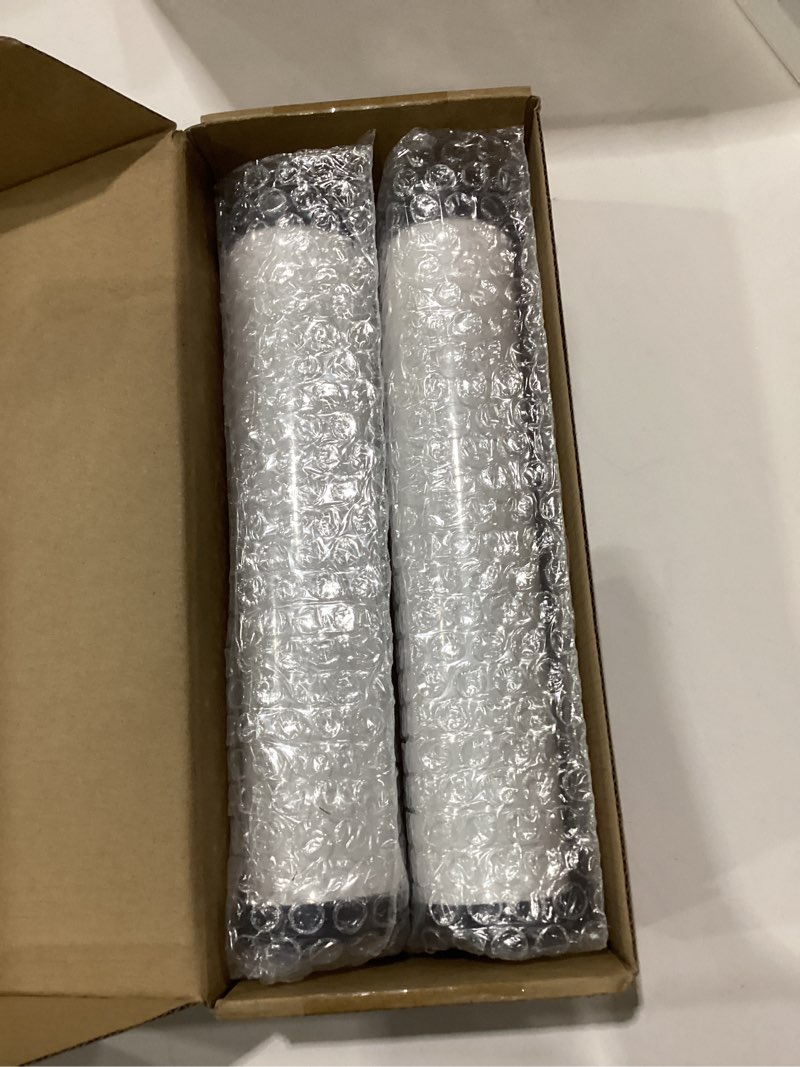 Condition photo showing New/Like New for 2 pcs frx-02 ceramic water filter cartridge compatible with franke for filterflow and triflow fr9455 frx-01 w9223021 undersink water filtration system, effectively filters impurities