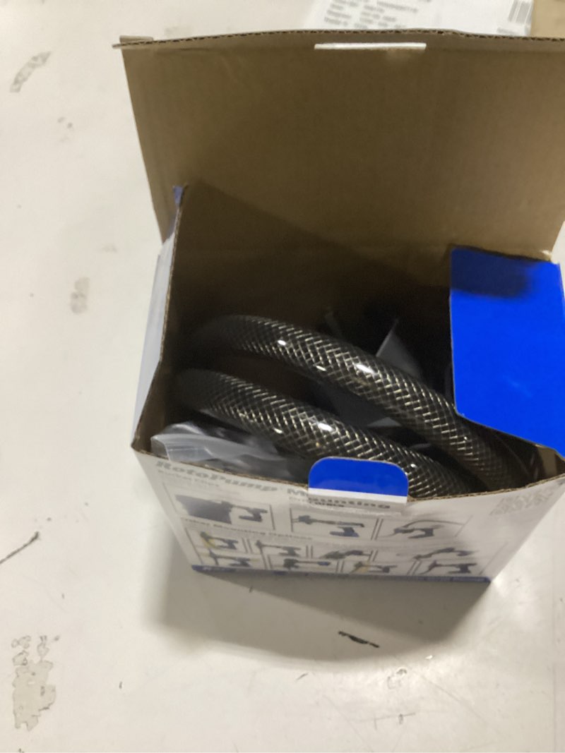 Condition photo showing New/Like New for rotopump drill-powered transfer pump kit plastic kit