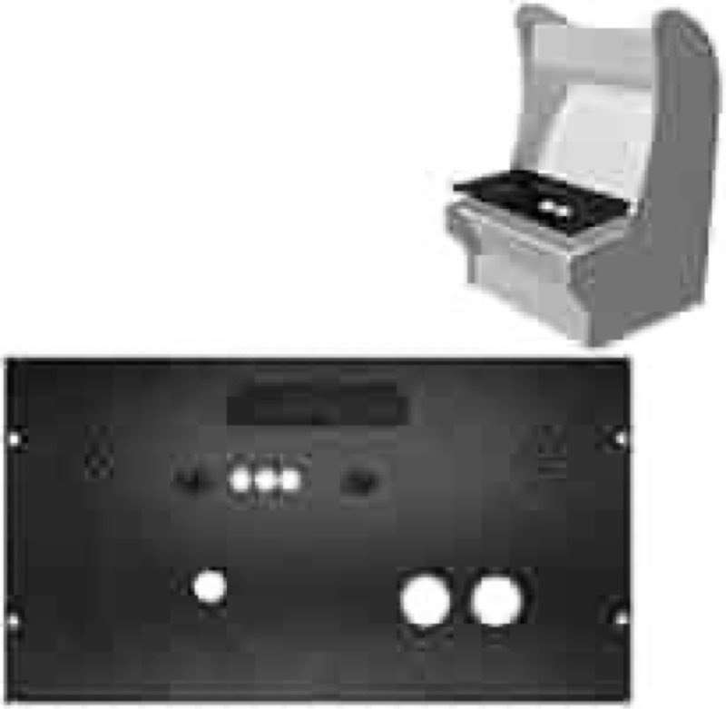 Mount for IntecGaming NES Fighting Stick. Suitable for Marvel Superheroes Arcade Machine of Arcade1U