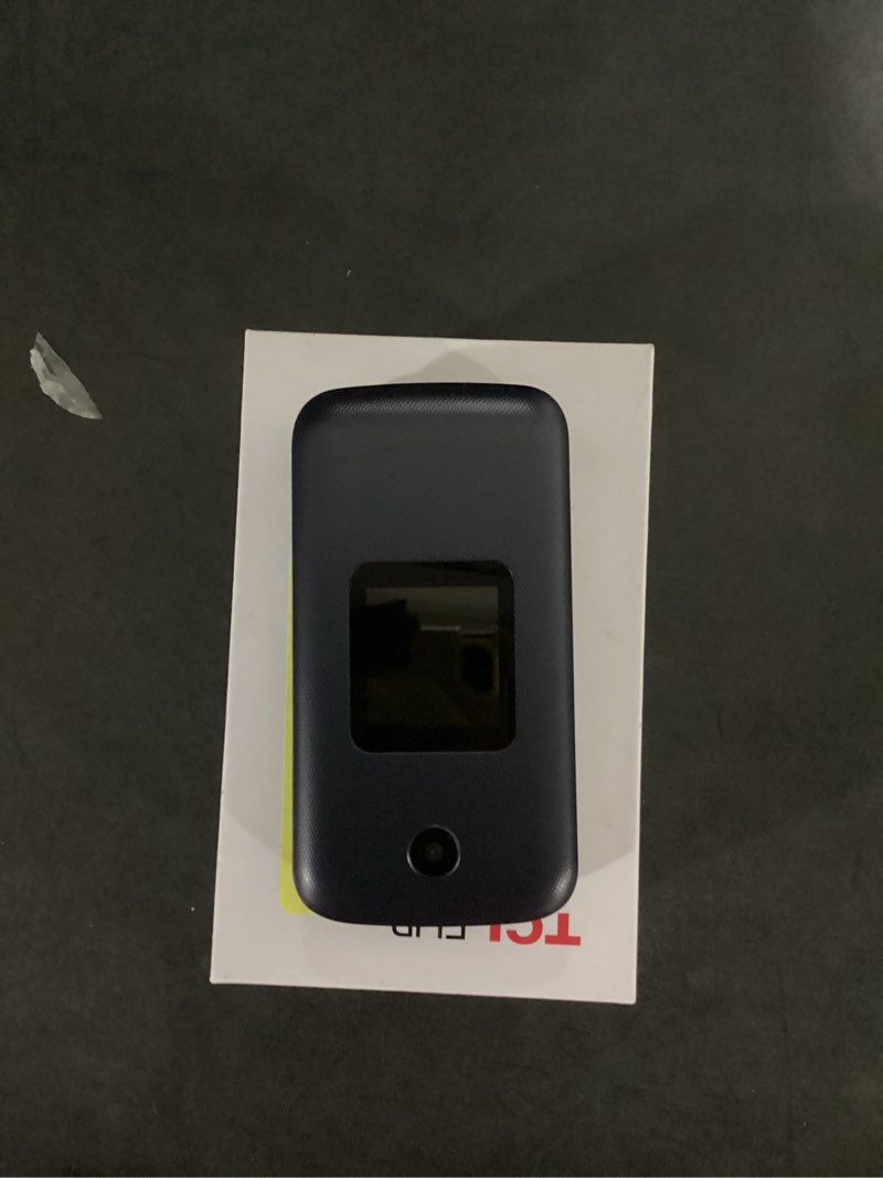Condition photo showing As Is for doesnt power on metro by t-mobile tcl flip go, 16gb, blue - prepaid flip phone