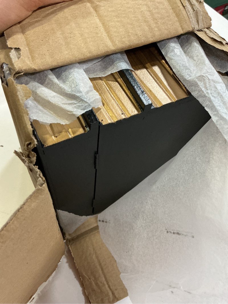 Condition photo showing New/Like New for 2 pack decorative book boxes wooden antique book decorations vintage book storage box (style b)