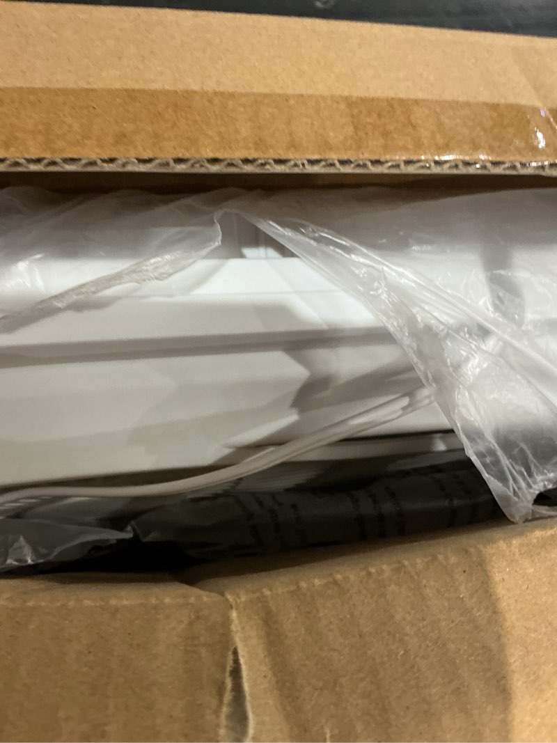 Condition photo showing As Is for shinic 9" twin window fan with reversible airflow – quiet exhaust & intake, independent control dual fan, expanders for 23.8"-37" window, vertical/horizontal for sliding window, for home kitchen