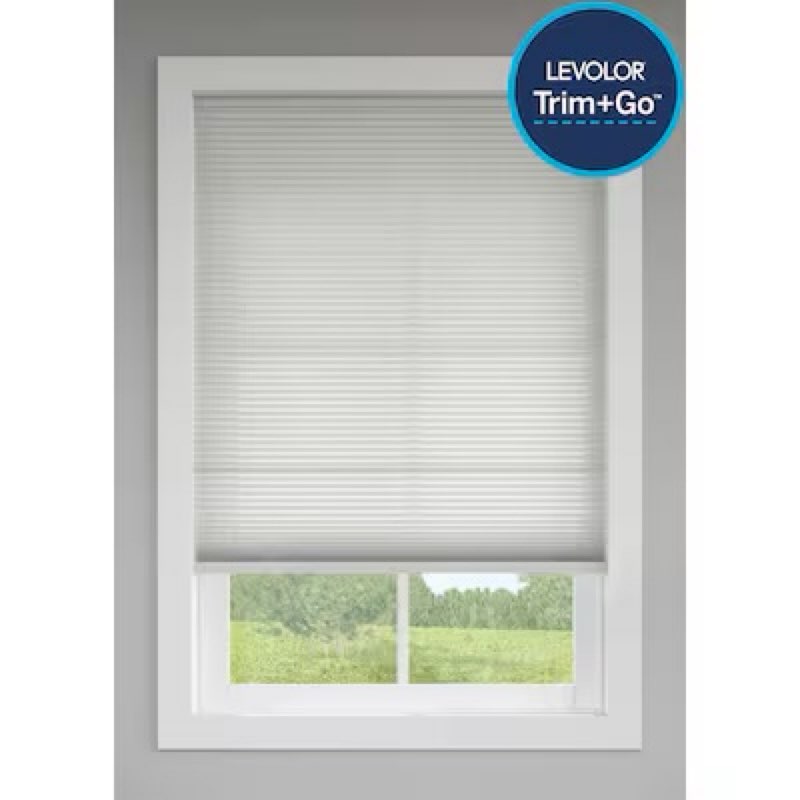 LEVOLOR 36-in x 72-in Graphite Cordless Shade