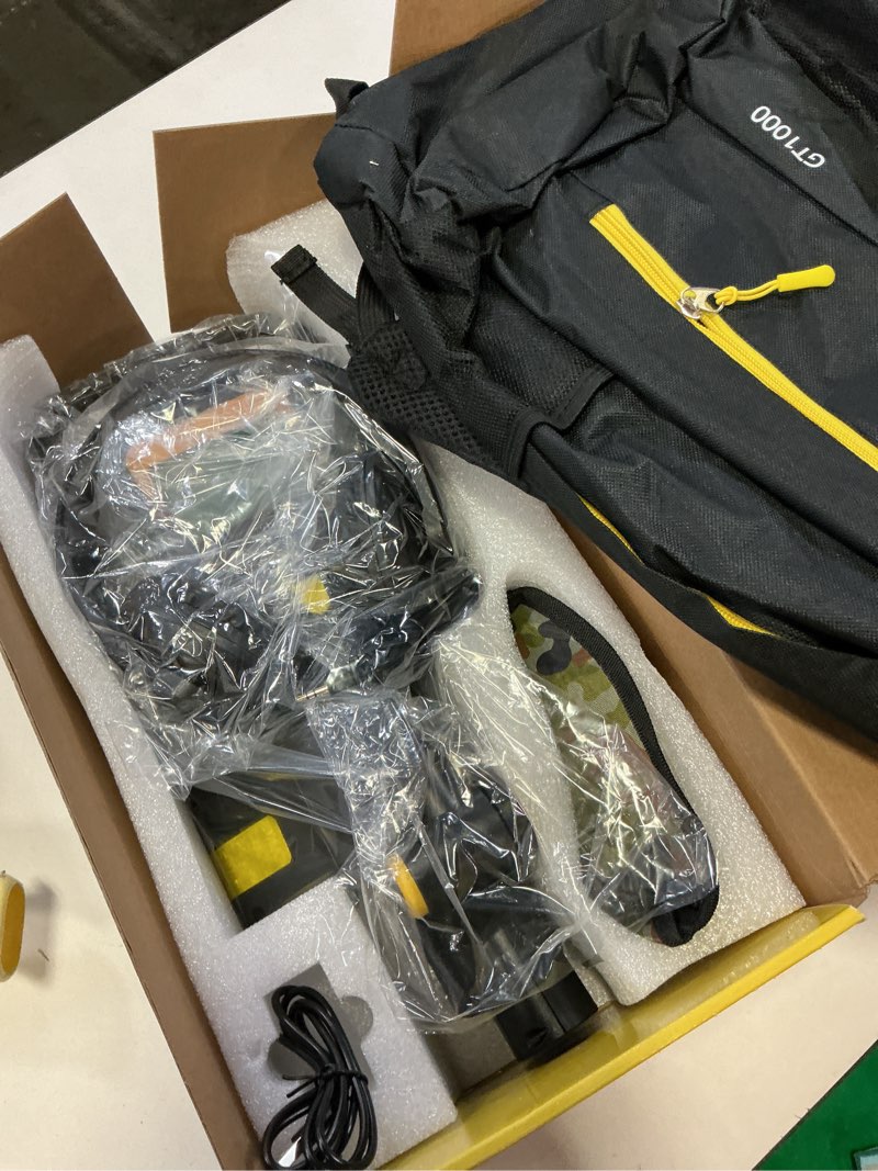 Condition photo showing Good Condition for Metal Detector for Adults Waterproof - 2000mAh Chargeable Professional Cordless Gold Detector with LCD Display, Retractable Foldable Higher Accuracy Metal Detector with 10" IP68 Coil - OKESAM BLACK