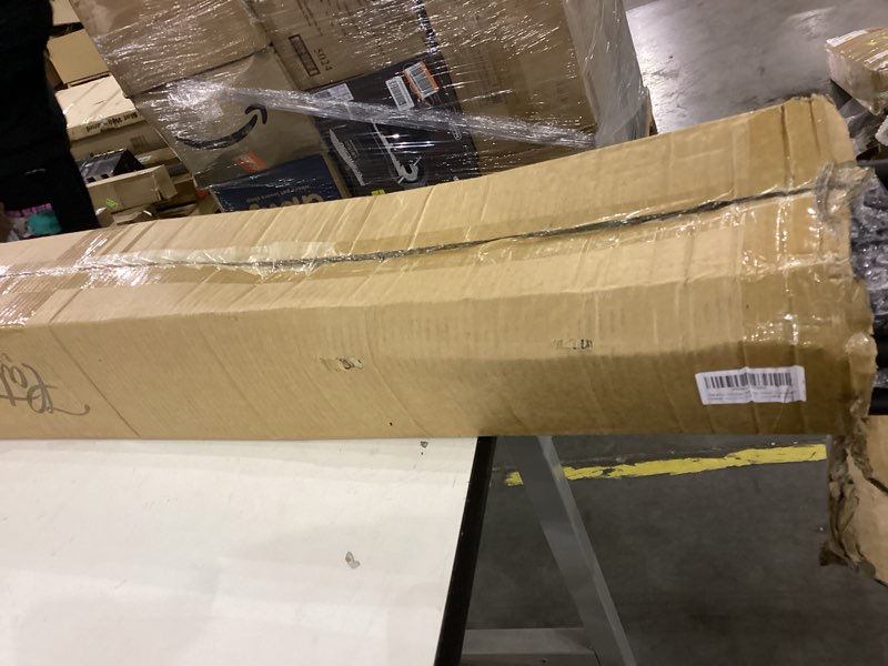 Condition photo showing As Is for Iron Stair Balusters 5/8" Round 44" Long - 30-Pack Hollow Wrought Iron Plain Spindles for Classic Indoor Staircases?Satin Black Round Plain 30 pack