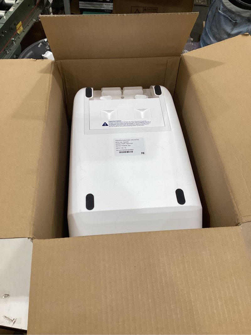 Condition photo showing Good Condition for PawsPik Automatic Microchip RFID Cat Feeder,16-Cup, ISO Microchip & PawsPik RFID Tag Compatible, App Control, Portion Control
