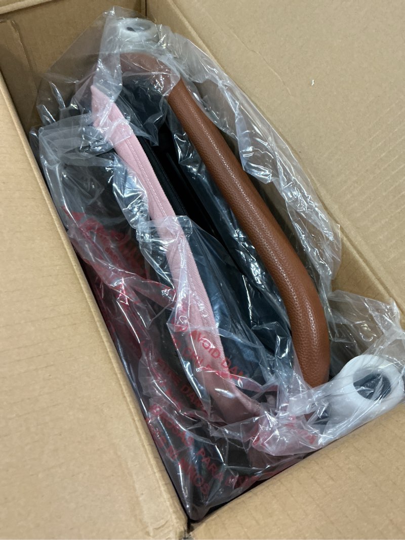 Condition photo showing New/Like New for dog stroller for large & medium dogs (20–132 lbs), pet stroller for 2 small dogs, extra large heavy duty, foldable & ventilated, pink or navy blush pink?