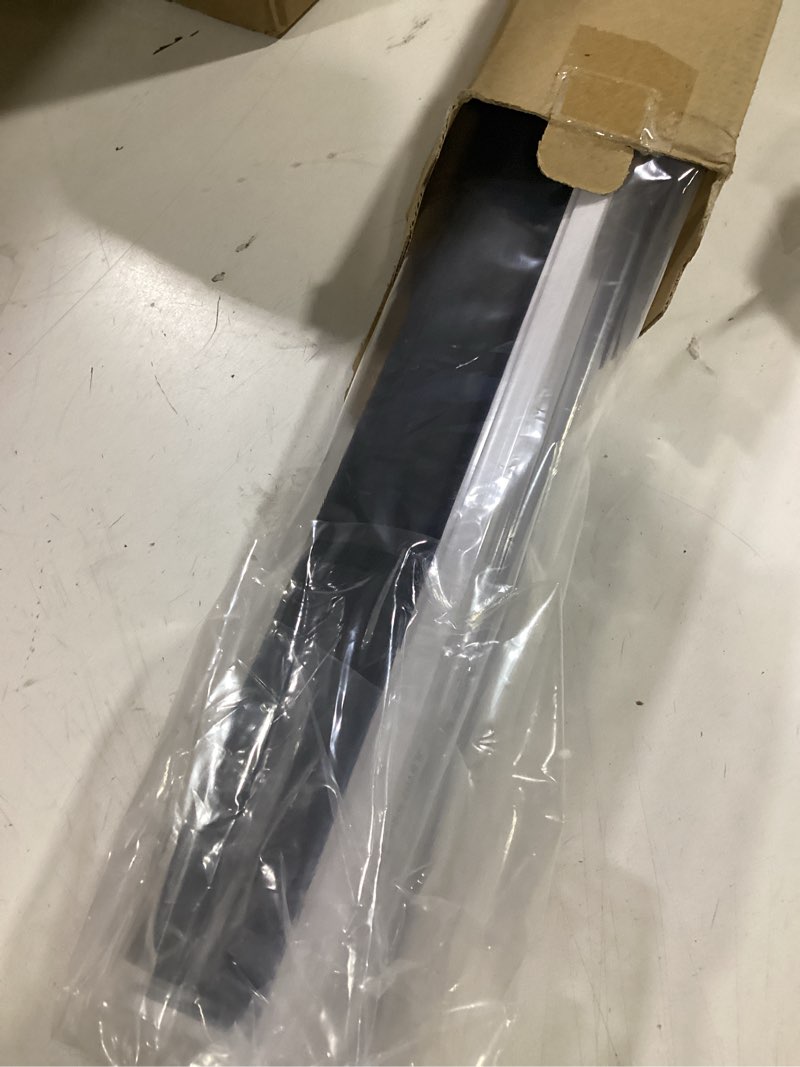 Condition photo showing Good Condition for genimo 100% blackout roller window shades, window blinds cordless with thermal insulated, uv protection fabric, mini french door blinds for home, bedroom, office, black, 33" w x 72" h black (standard roll) 33"w x 72"h