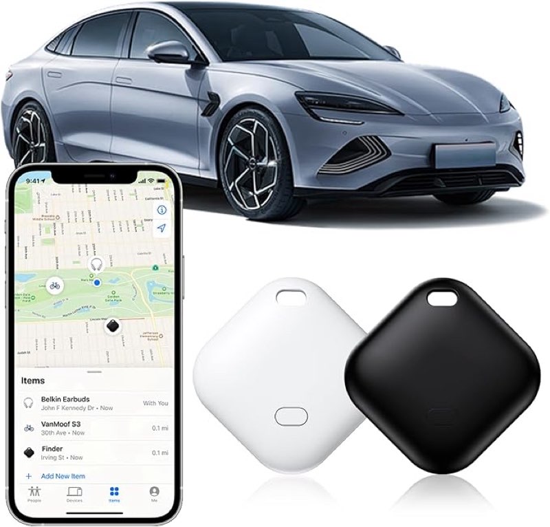 2 Pack GPS Tracker for Vehicle, Hidden Vehicle Tracker, No Subscription and Monthly Fees and SIM Car