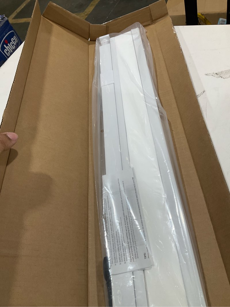 Condition photo showing Good Condition for lazblinds no tools no drill cordless cellular shades, top down bottom up (tdbu) honeycomb shades for home, light filtering thermal insulation blinds for windows, 20" w x 72" h, white