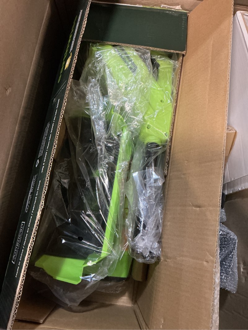 Condition photo showing Good Condition for Earthwise SN74016 40-Volt Cordless Electric Snow Shovel, Brushless Motor, 16-Inch width, 300lbs/Minute (Battery and Charger Included)