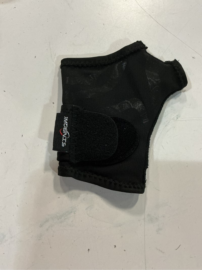 Condition photo showing Good Condition for carpal tunnel wrist brace, adjustable wrist compression sleeve hand brace for wrist and thumb pain relief, arthritis, tendonitis, sprains, sports, unisex, fits left & right hands - m medium