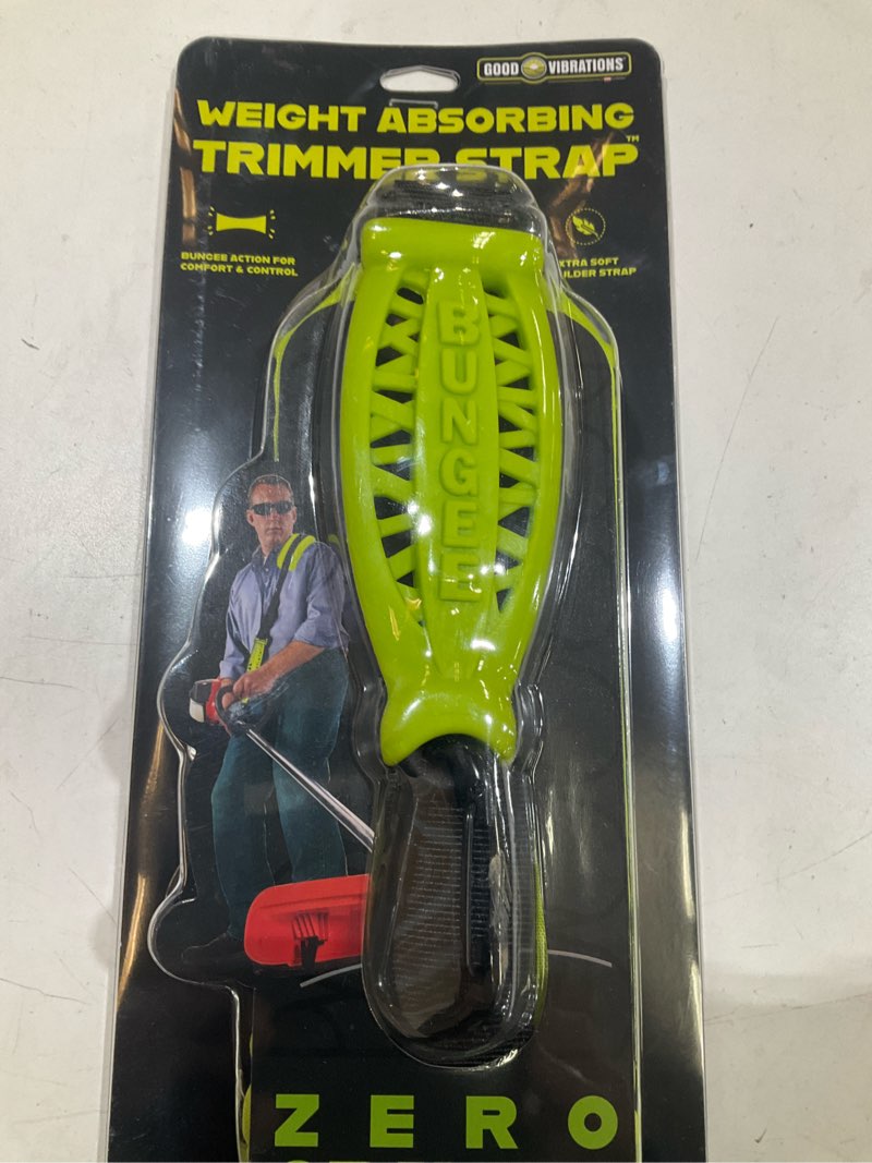 Condition photo showing As Is for weight absorbing trimmer strap (bungee)